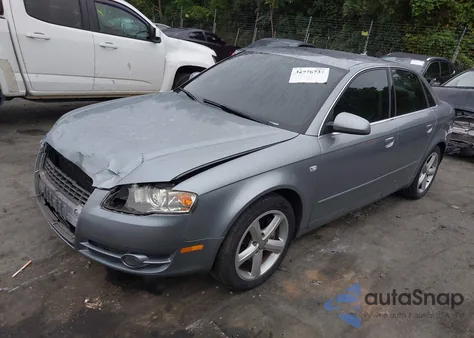 2007 Audi A4 3.2 from USA, damaged, VIN WAUDH78E37A242088